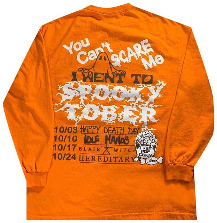 Online Ceramics x A24 Spookytober Long Sleeve Orange