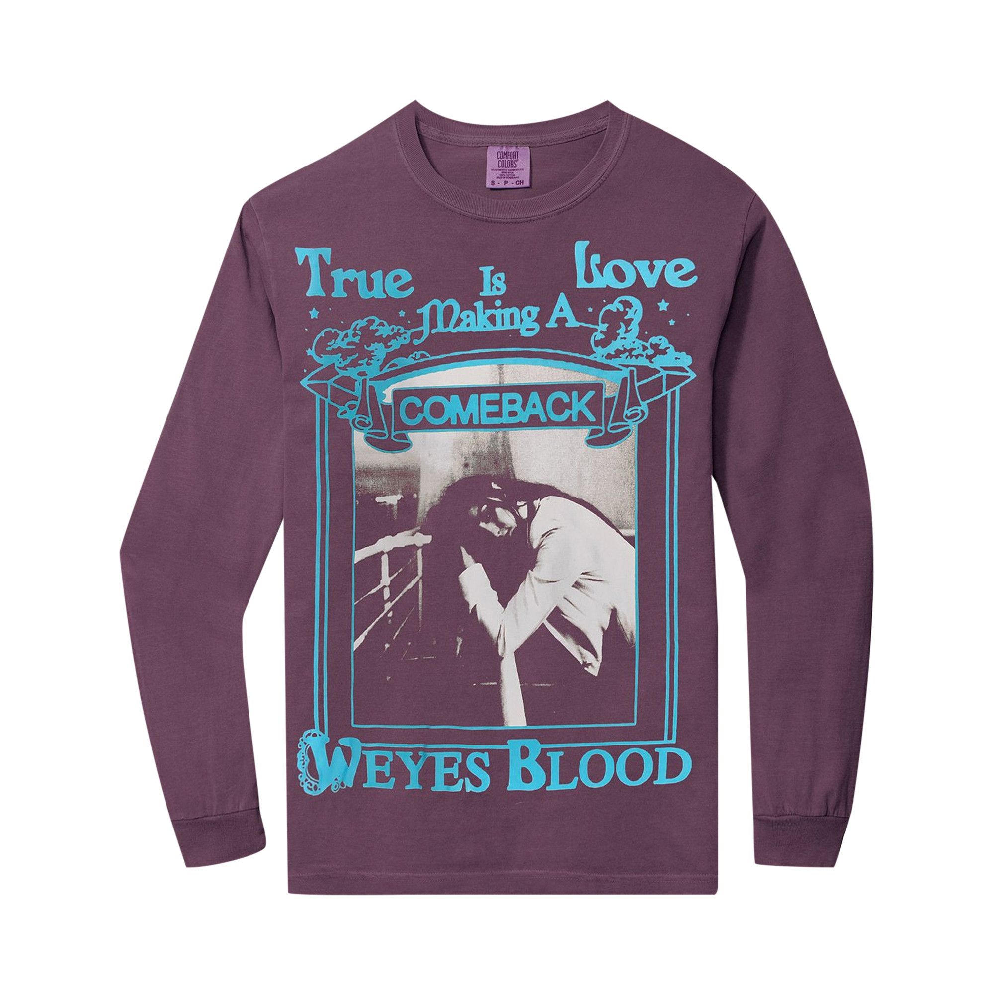 Buy Online Ceramics x Weyes Blood True Love Long-Sleeve 'Purple