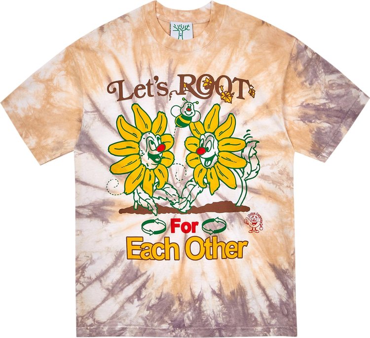 Online Ceramics Lets Root For Each Other Tee Tie Dye