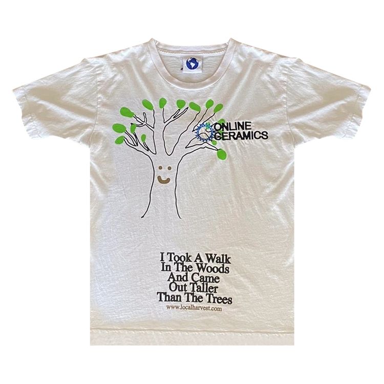 Online Ceramics Taller Than The Trees Tee White
