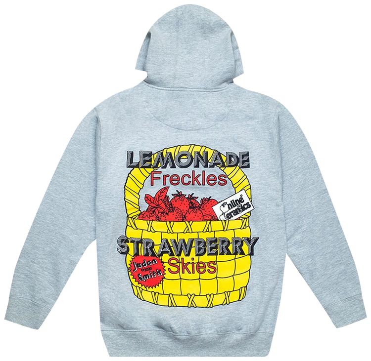 Online Ceramics x Jaden Smith CTV3 Mushroom Hoodie Grey