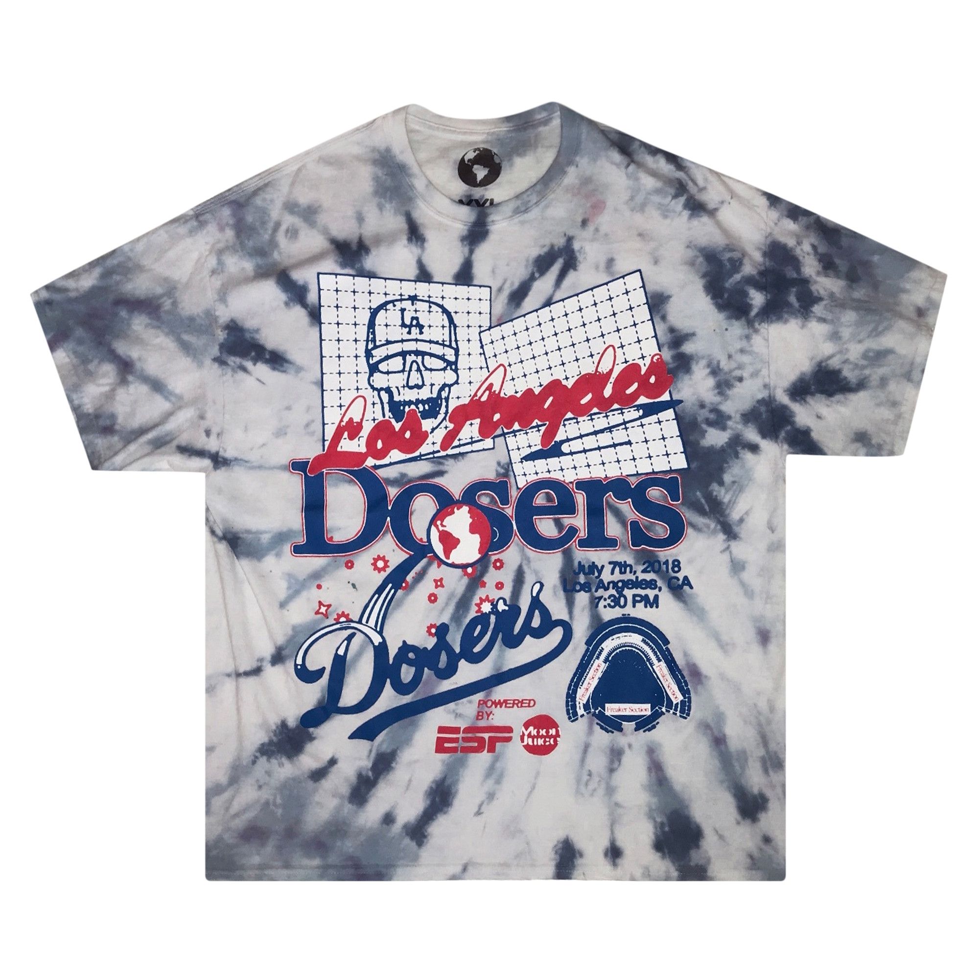 Buy Online Ceramics LA Dosers Tee 'Blue' - 1947 1XXXX0103LDT BLUE
