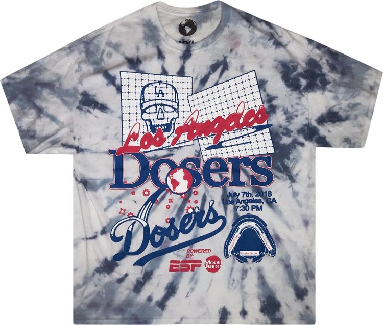 Online Ceramics LA Dosers Tee Blue