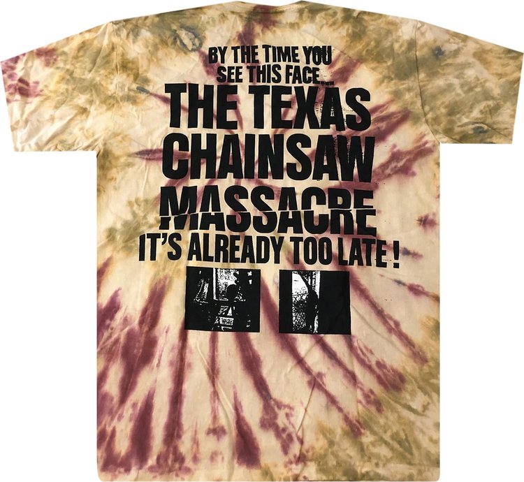 Online Ceramics x Texas Chainsaw Massacre Leatherface Tee Tie Dye