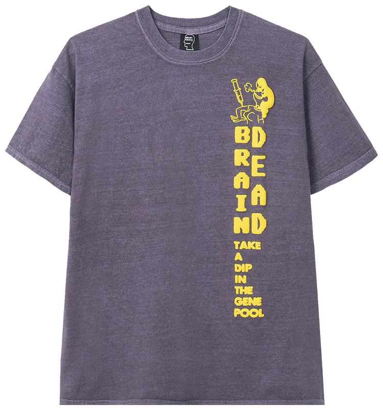 Brain Dead Gene Pool Short Sleeve Tee Berry