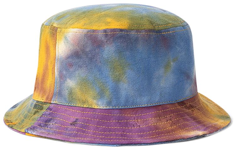 Brain Dead Dyed Canvas Bucket Hat Tie Dye