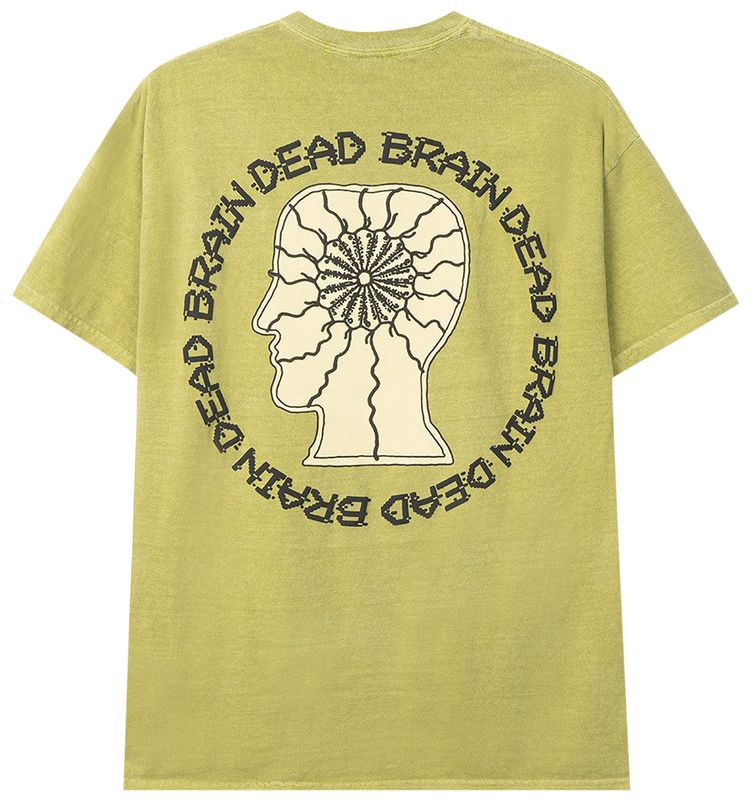 Brain Dead Migraine Short Sleeve Tee Olive Drab
