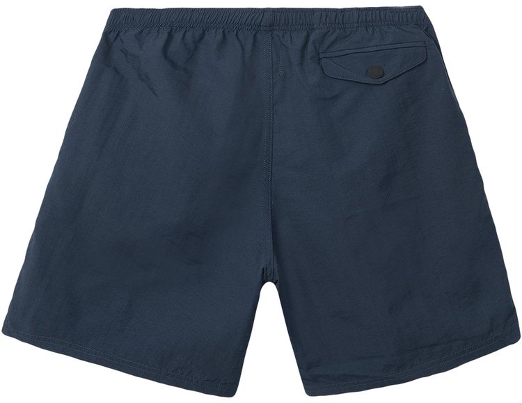 Brain Dead Mushroom Patch Nylon Beach Shorts Navy