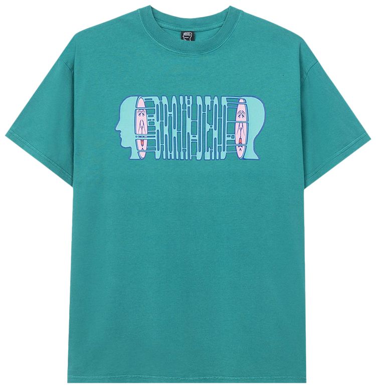 Brain Dead Split Brain T Shirt Green