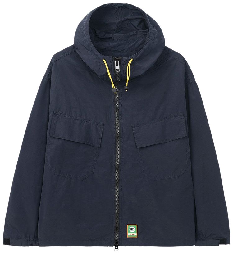 Brain Dead Zip Front Anorak Navy