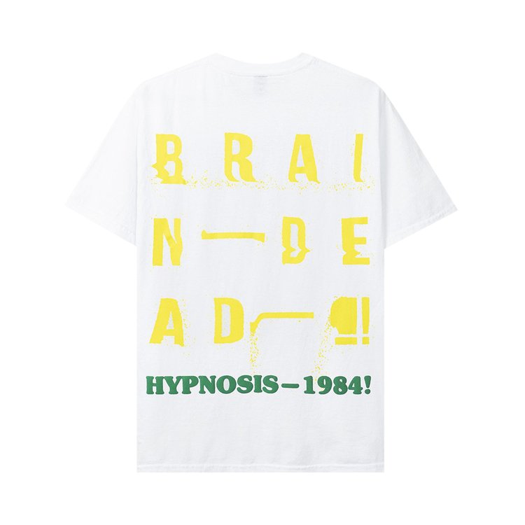 Brain Dead Hypnotize Short Sleeve Tee White