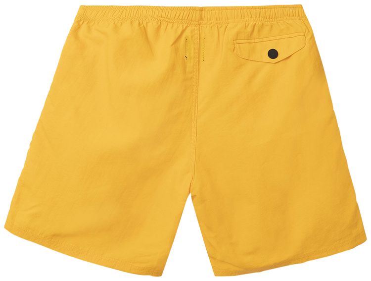 Brain Dead Mushroom Patch Nylon Beach Short Gold