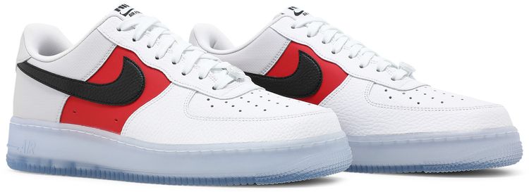 Nike Air Force 1 07 LV8 EMB Icy Soles   University Red
