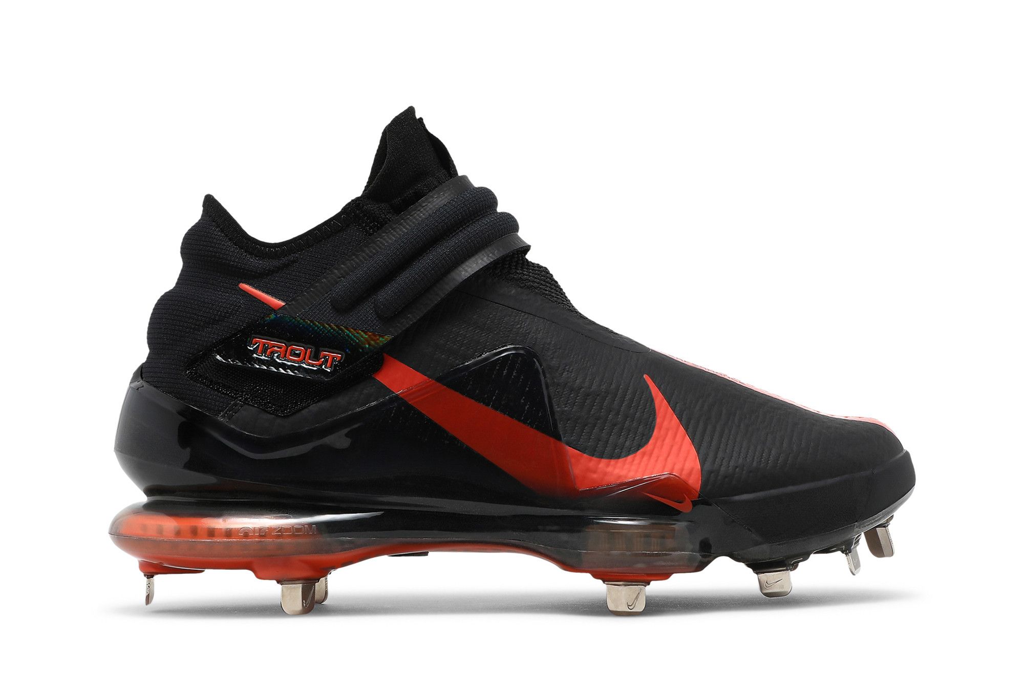 Buy Nike Force Zoom Trout 7 Pro Mid 'Black Laser Orange' - CI3134