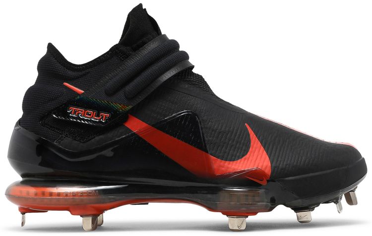 Nike Force Zoom Trout 7 Pro Mid Black Laser Orange