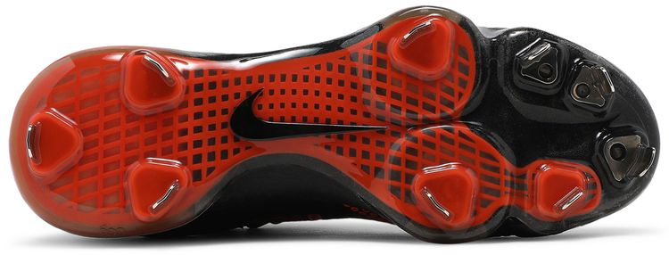 Nike Force Zoom Trout 7 Pro Mid Black Laser Orange