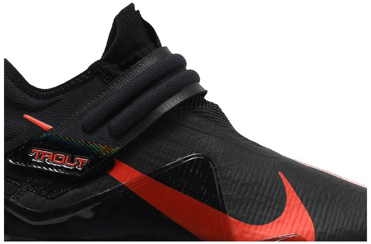 Nike Force Zoom Trout 7 Pro Mid Black Laser Orange