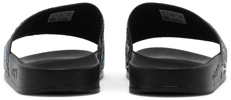 Adidas Adilette Slide J Empowering Graphics   Black