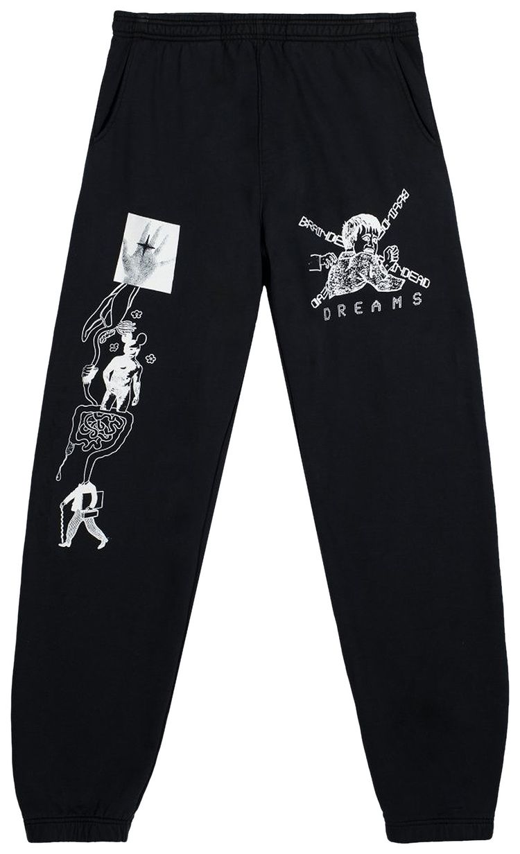 Brain Dead Braindead Dreams Sweatpant Black
