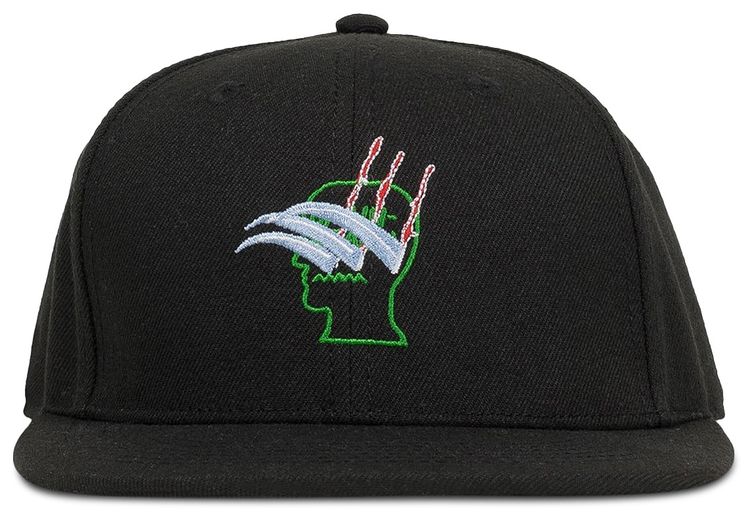 Brain Dead x A Nightmare On Elm Street Snapback Cap Black