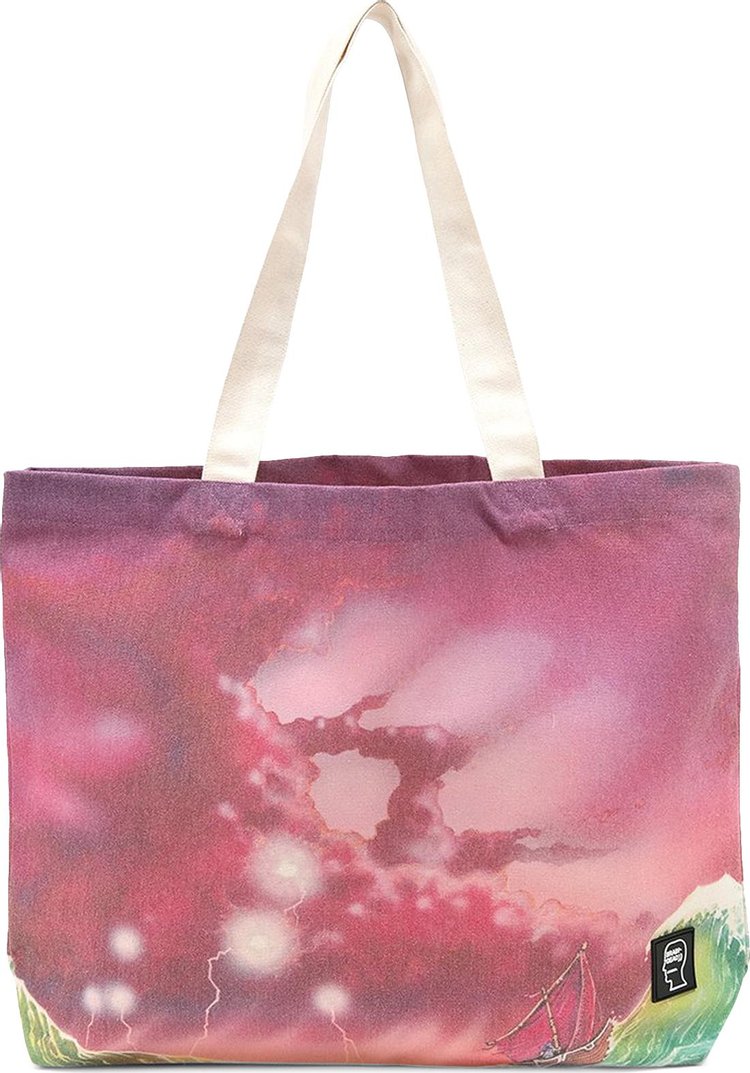 Brain Dead x Magic The Gathering Wave Nylon Tote Pink