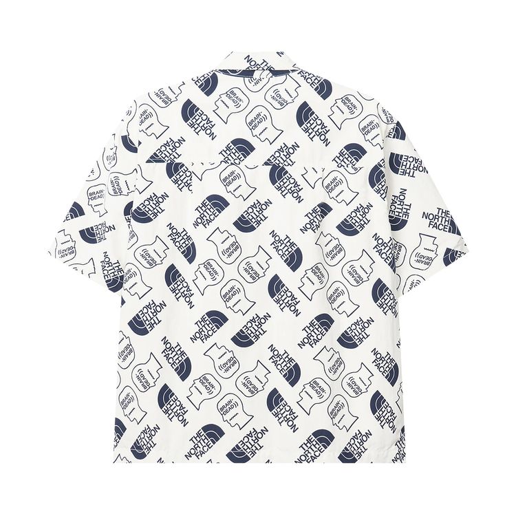 Brain Dead x The North Face Boxy Mountain Shirt Vintage White
