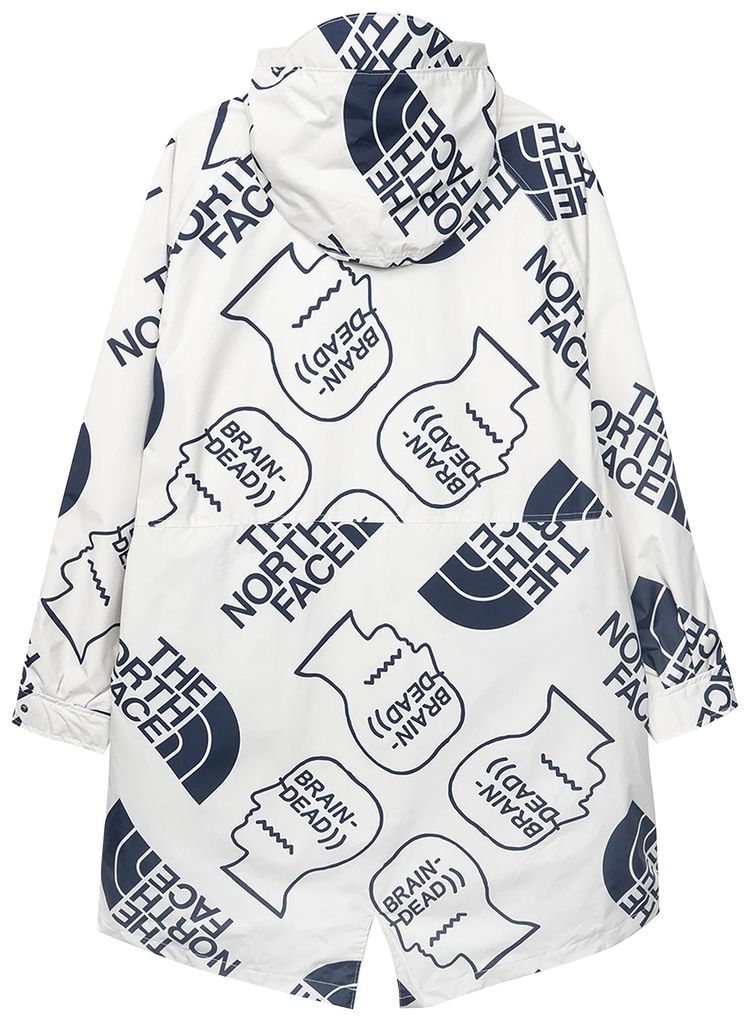 Brain Dead x The North Face 76 Oversized Mountain Parka Vintage White