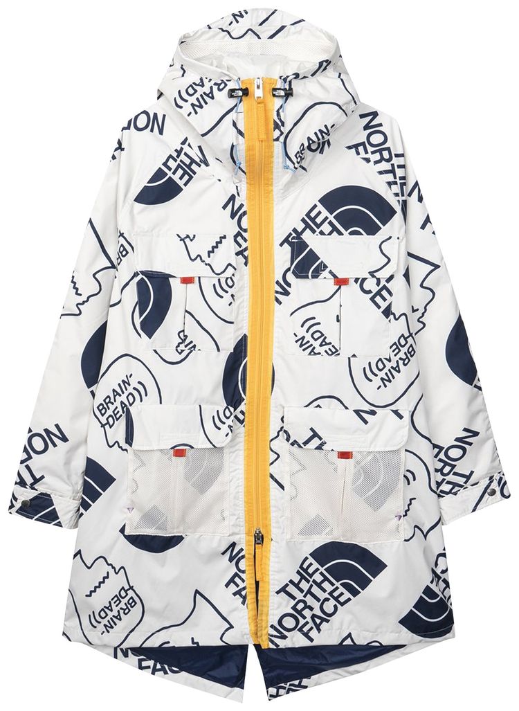 Brain Dead x The North Face 76 Oversized Mountain Parka Vintage White