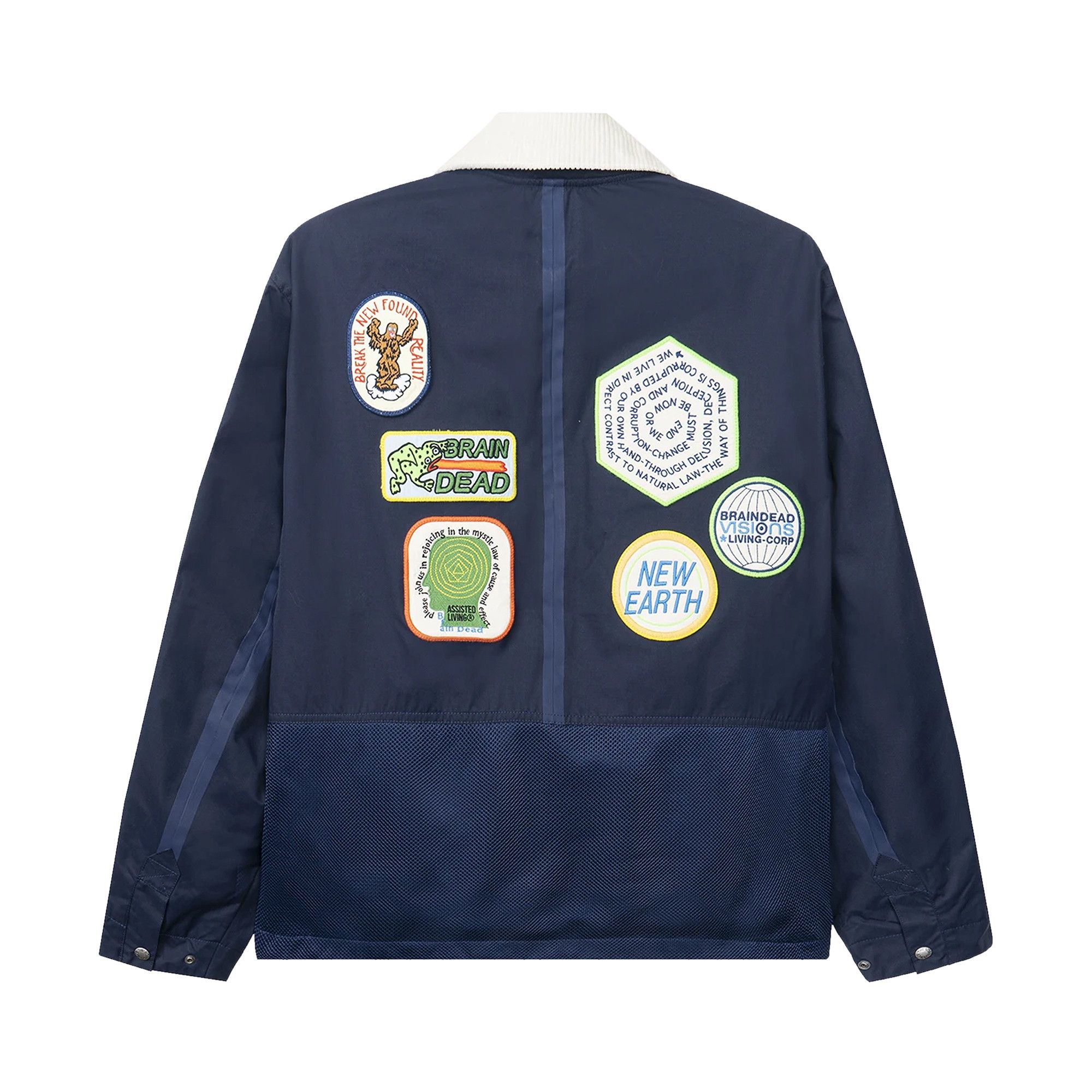Buy Brain Dead x The North Face 76 Oversized Mountain Chore Coat 'Navy' -  BDF20O00001566NY01 | GOAT