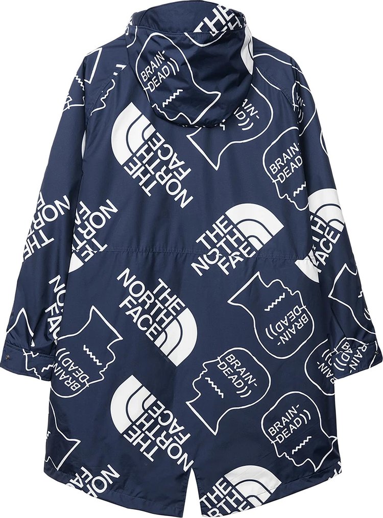 Brain Dead x The North Face 76 Oversized Mountain Parka Navy