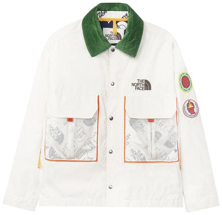 Brain Dead x The North Face 76 Oversized Mountain Chore Coat Vintage White