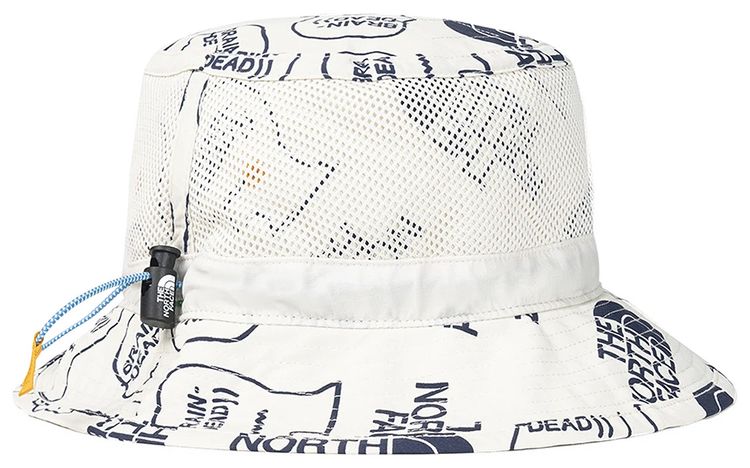 Brain Dead x The North Face Bucket Hat Vintage White