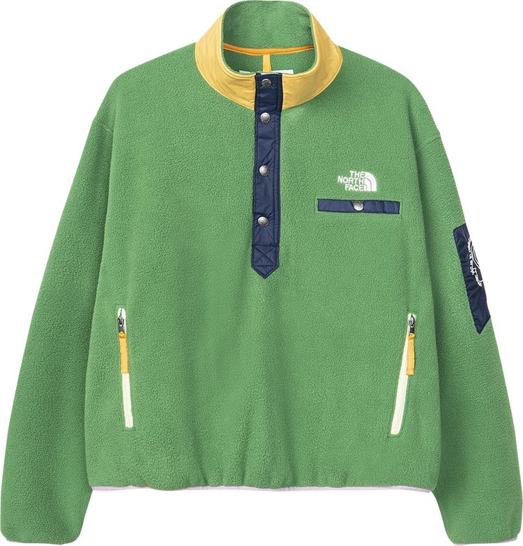 Brain Dead x The North Face 89 Placket Pullover Fleece Sullivan Green