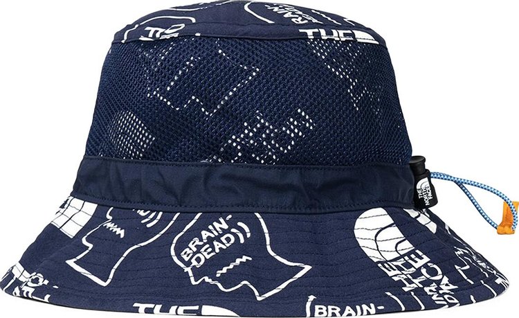 Brain Dead x The North Face Bucket Hat Navy