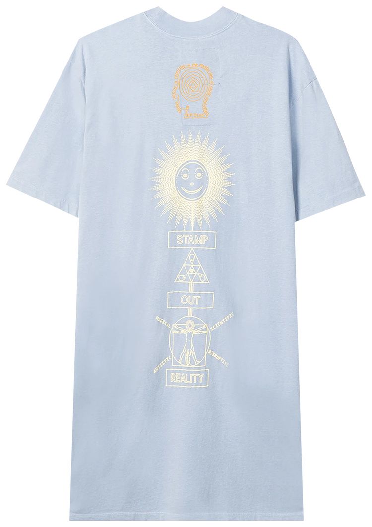 Brain Dead x The North Face T Shirt Dress Blue