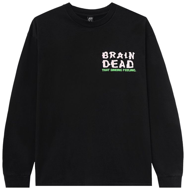 Brain Dead Sinking Feeling Long Sleeve Black