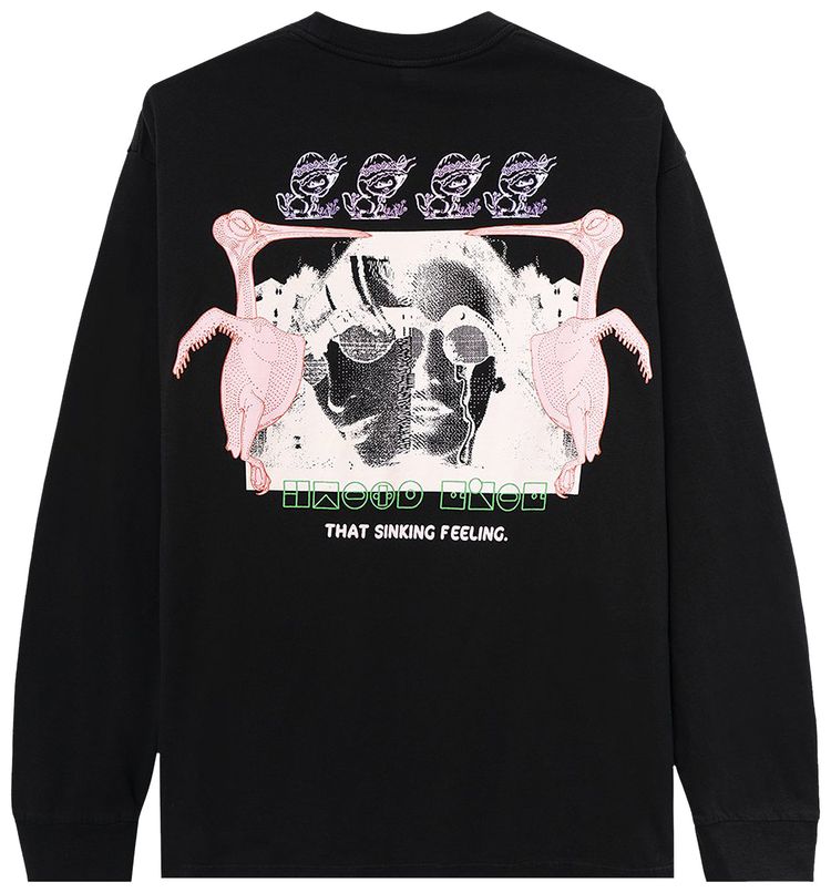 Brain Dead Sinking Feeling Long Sleeve Black