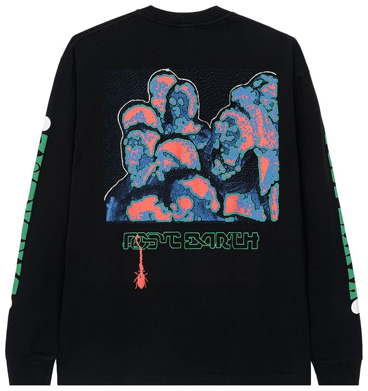 Brain Dead Post Earth Syndrome Long Sleeve Shirt Black