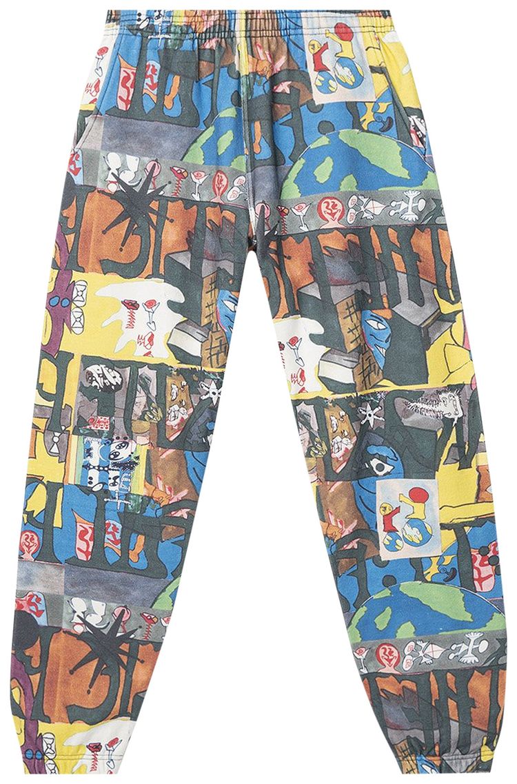 Brain Dead Leon Sadler All Over Print Sweatpant Multicolor