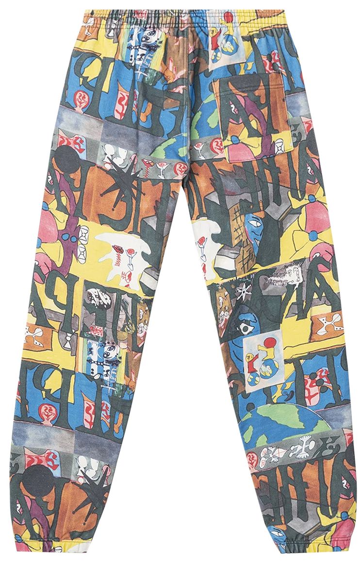 Brain Dead Leon Sadler All Over Print Sweatpant Multicolor