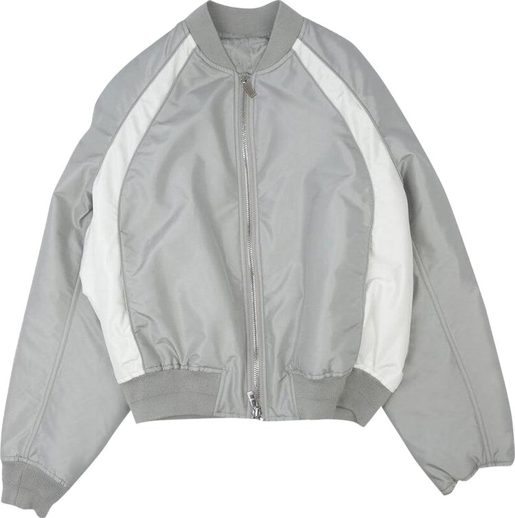 Dior x Air Jordan Bomber Jacket Grey