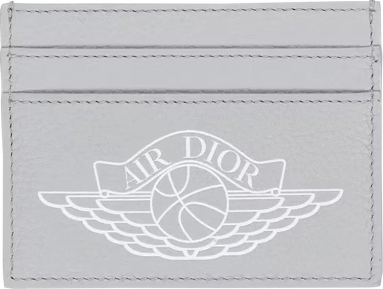 Dior x Air Jordan Wings Card Holder Grey