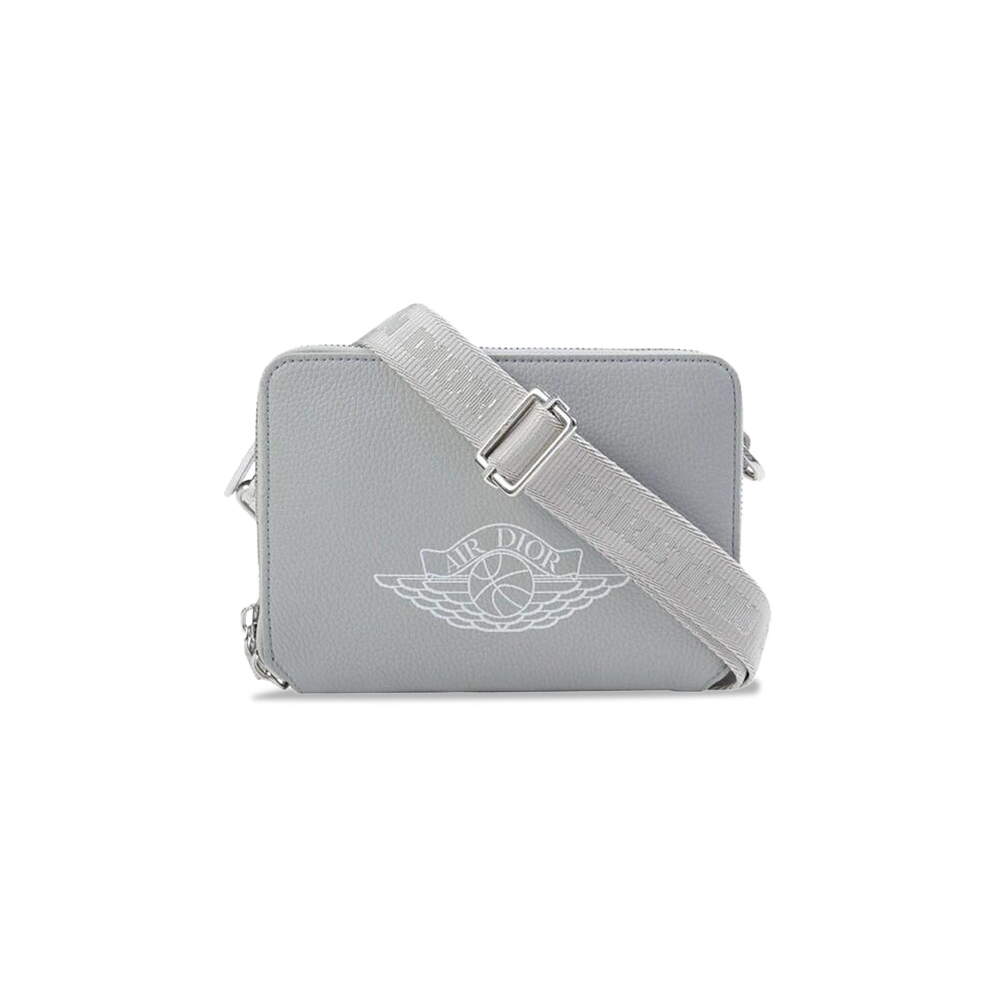 Dior x Air Jordan Wings Messenger Bag Grey
