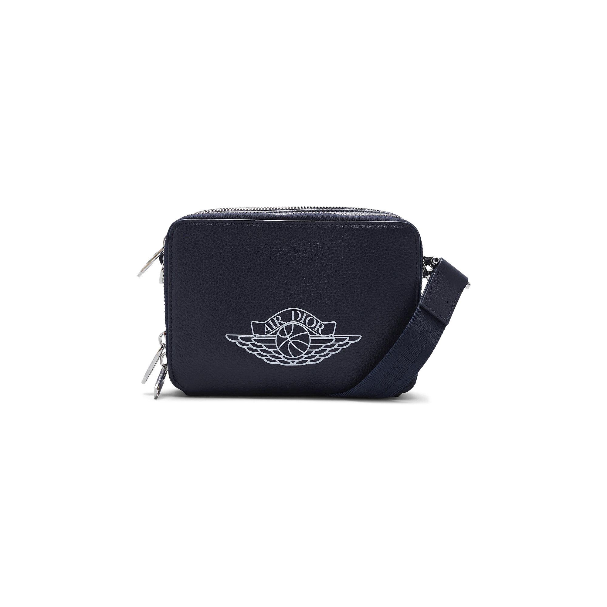 Dior x Air Jordan Wings Messenger Bag Navy