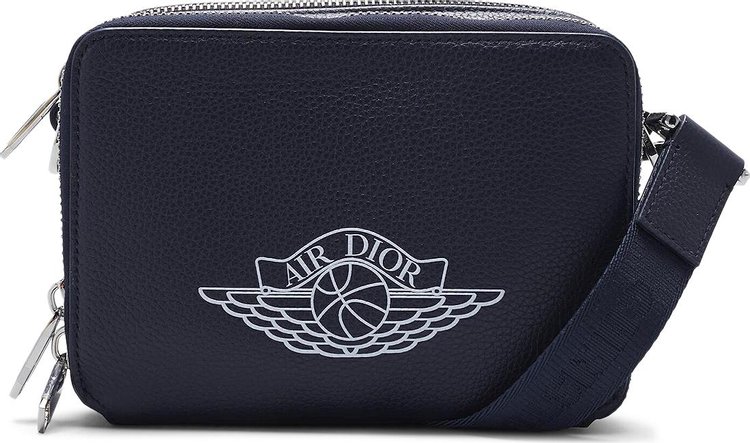 Dior x Air Jordan Wings Messenger Bag Navy