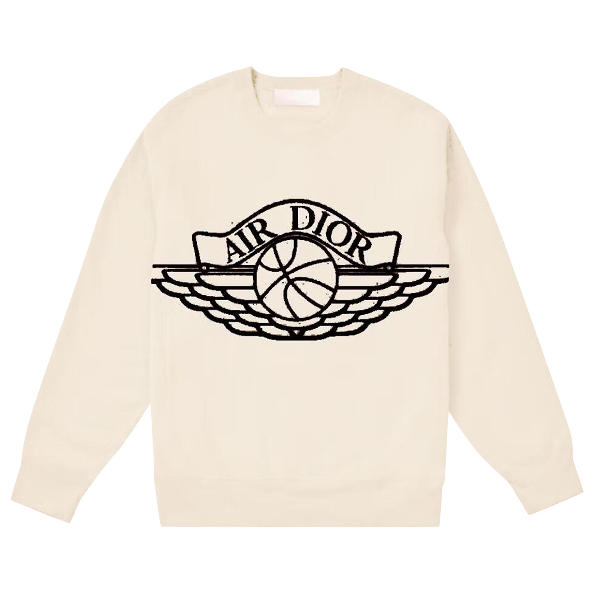 Buy Dior x Air Jordan Wings Sweater 'Natural' - 0428 1SS200106JWS NATU |  GOAT
