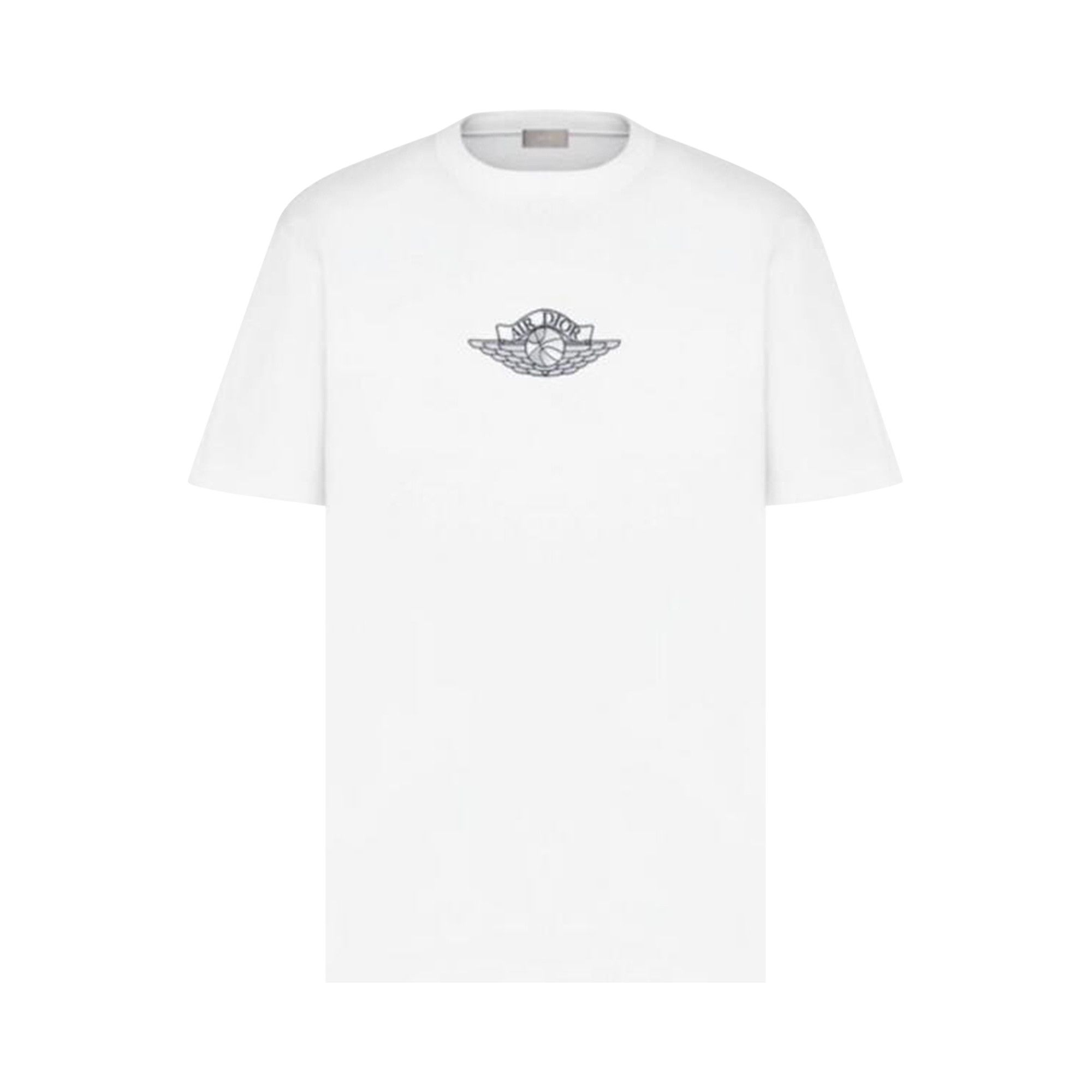 White air jordan t shirt on sale