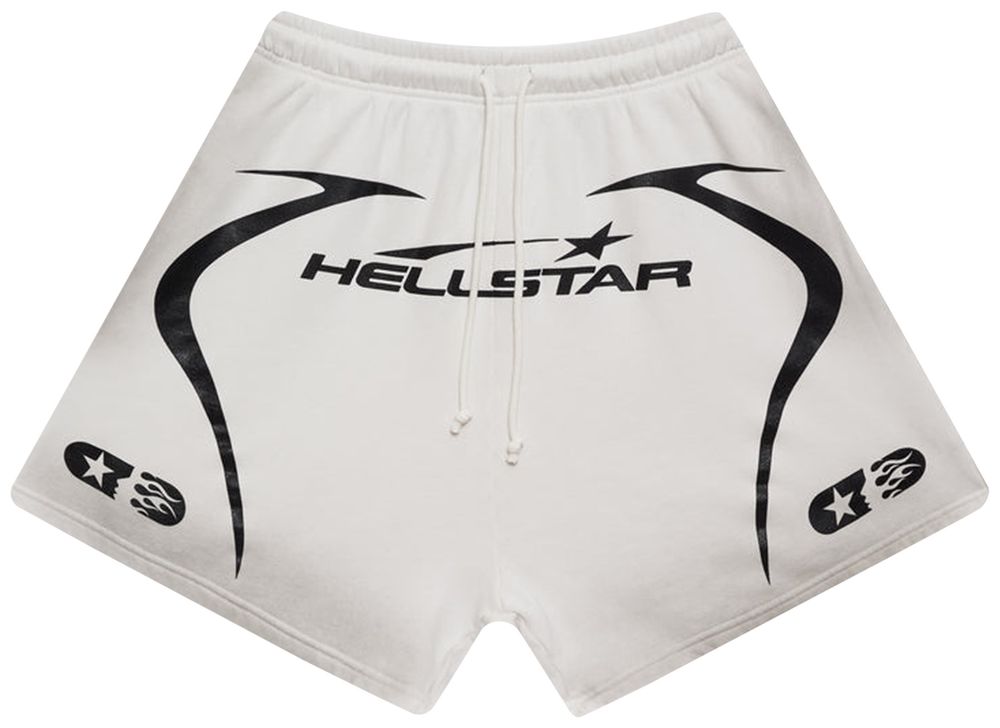 Hellstar Warm Up Shorts Neon Green