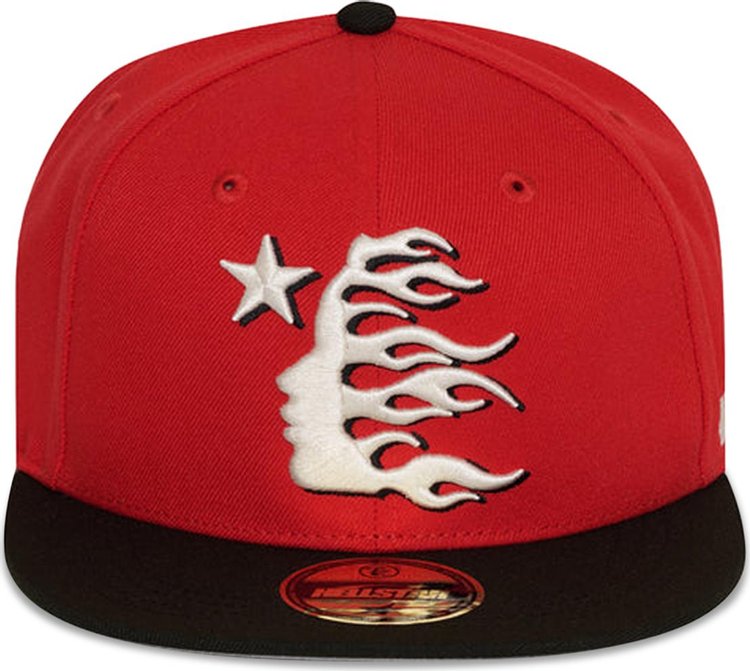 Hellstar Baseball Fitted Hat Red