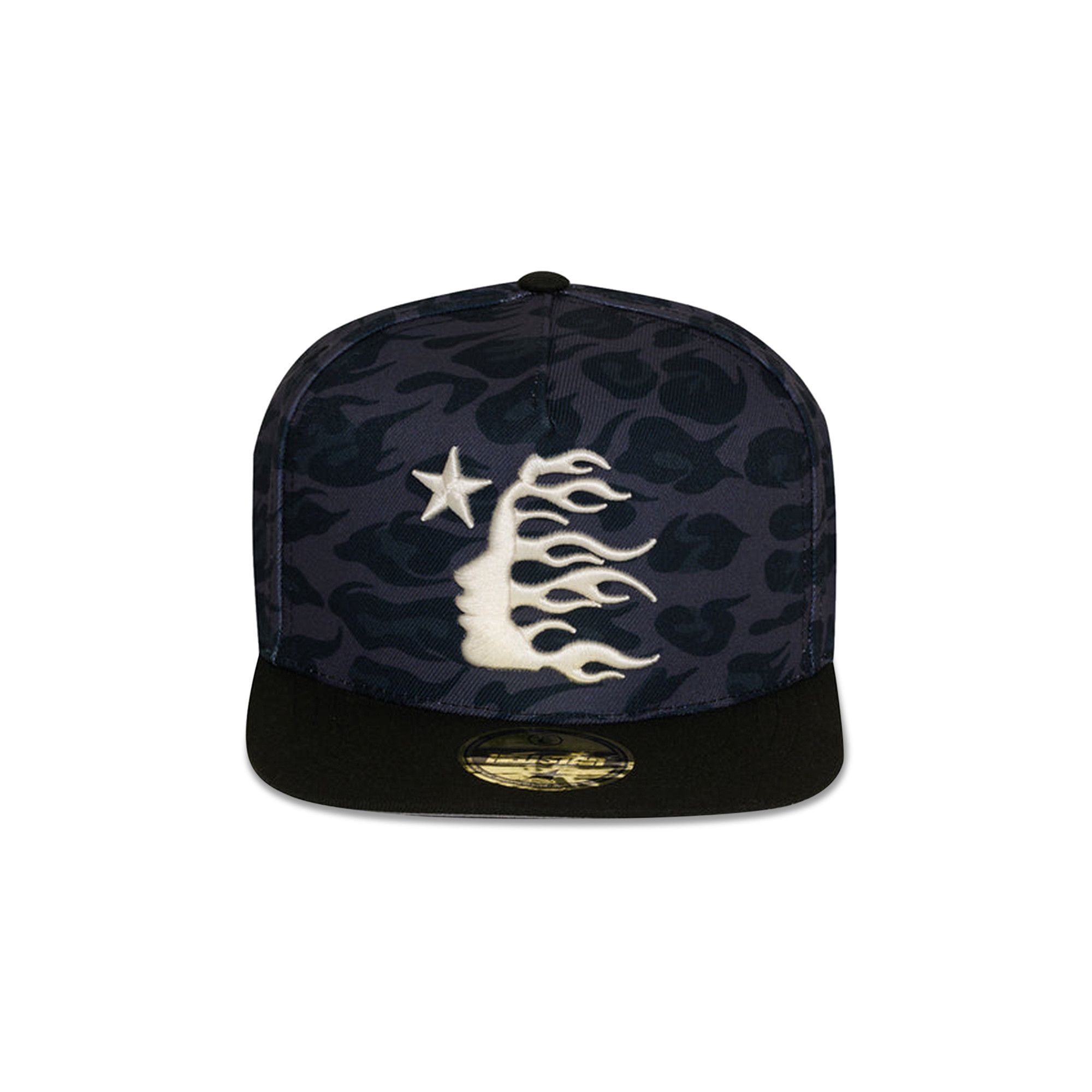 Buy Hellstar Cheetah Print Snapback Hat 'Black' - HS01HAT004 CBLA